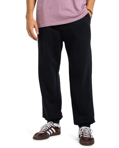 Quiksilver - Pantalón con Cintura elástica (2 cm), Color Negro
