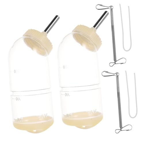 BESPORTBLE Bunny Water Dispenser Pet Water Bottle 300ml for Hamster Rabbit Convenient