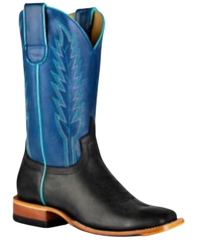 Macie Bean Women's Wanda Western Performance Boot Broad Square Toe - M9184 7 M US Black