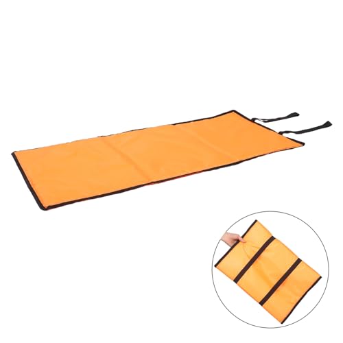 Alfombrilla para desenganchar carpas plegable y tapete de pesaje naranja 7