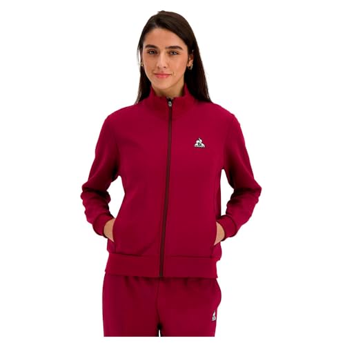 Sweat Halfzip N°1 Heritage SP Le Coq Sportif pour femme en molleton doux coton confortable