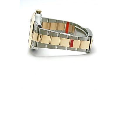 Rolex Datejust II 41 Grey Green Roman Dial Steel 18k Yellow Gold and Diamonds Mens Watch 116333
