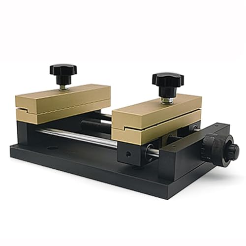 Metal Sheet Cutting Holder, Tinfoil Paper Fixture, Marking Machine Fixture, Max Clamping Range 120 X 120mm, Clamping Thickness 0-5mm, for Fix Gold, Tin Platinum, Plastic Packaging, Aluminum Foil