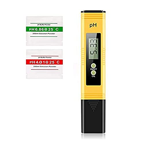 Kahdsvby PH MèTre para el Probador de PH 0,01 PH Probador de Calidad de Con Rango de Medición 0 14 PH para el Consumo Doméstico