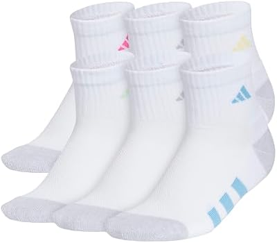 adidas Climacool Youth Quarter Athletic Socks