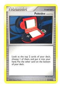 pokemon pokedex edition cards - (111) McDonalds Pokedex (98/114) Kagemaru Himeno's first Pokémon Style:15