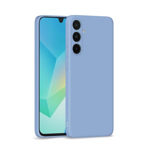 Image of Outlouders Back Cover for Samsung Galaxy A56 5G | Camera Protection | Durable Soft Matte Silicone Bumper Case (Aqua Blue)