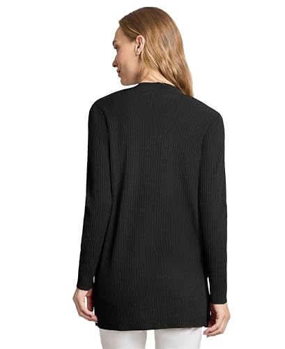 Image of Jones New York Women's Long Sleeve Cardigan with Side Slits