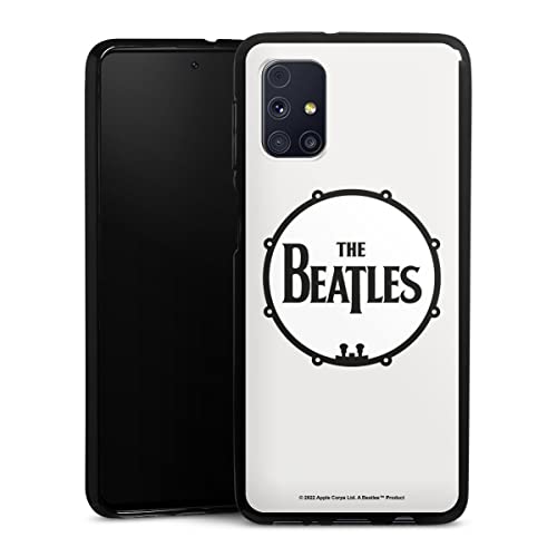 DeinDesign Coque en Silicone Compatible avec Samsung Galaxy M31s Étui Silicone Coque Souple The Beatles Rock ‘n’ Roll Logo - Les Beatles, Paul McCartney, John Lennon, RIngo Starr, George Harrison DeinDesign Coque en Silicone Compatible avec Samsung Galaxy M31s Étui Silicone Coque Souple The Beatles Rock 'n' Roll Logo