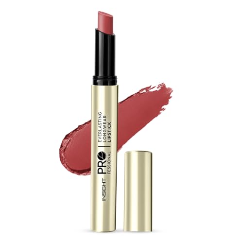 Image of INSIGHT Professional Everlasting Longwear Lipstick | Velvety Smooth Finish | Highly Pigmented | Transferproof,Waterproof,Smudgeproof | Infused with Vit E & Marula Oil - (Sandbox) 2.5gm