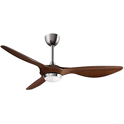 reiga Ventilador de Techo con Luz LED Regulable Cover