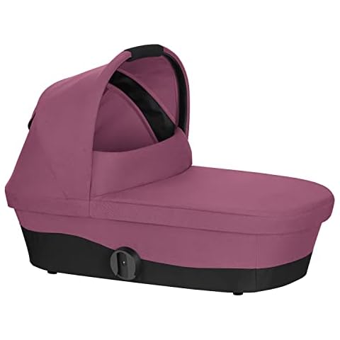 CYBEX Gold Melio Cot Kinderwagenaufsatz, Ab Geburt bis ca. 6 Monate (max. 9 kg), Magnolia Pink Cover