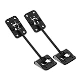 Support de porte de remorque cargo : la position de la porte peut être fixée pour éviter toute ouverture accidentelle de la porte et protéger la sécurité des passagers, kit de verrouillage de porte de remorque.