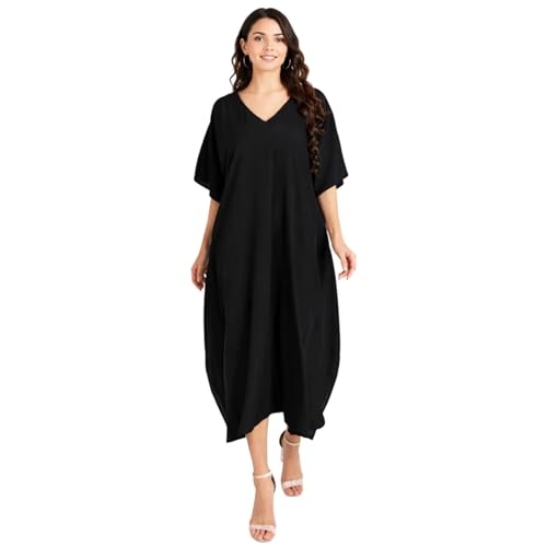 Image of Miss Lavish London Women's Kaftan- Kaftan Dress for Casual, Party, Evening, Vacation and Everyday Wear
