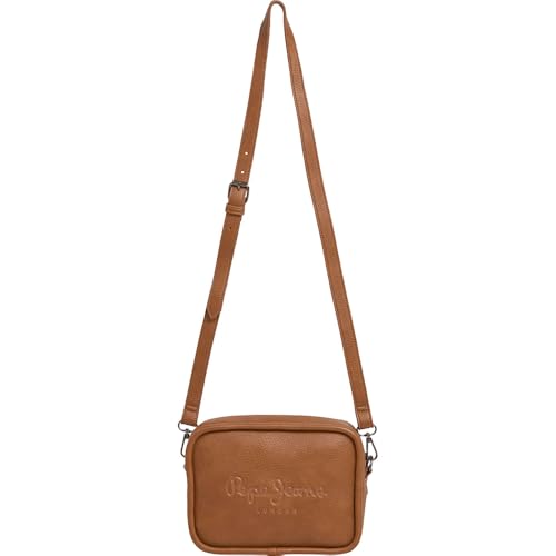 Pepe Jeans Bassy Code Shoulder Bag noir pochette mode pour femme taille unique