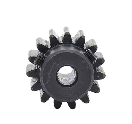 Bevel Gear Pinion Hardware Mechanical 1pcs 1.5 Module Spur Gear 1.5M-15T~60T Carbon Steel Bore Size 20mm/25mm Gears Motor Teeth Transmission Accessories(25 Teeth-25mm)