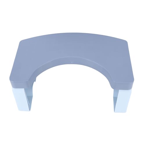 Taburete para orinal AMONIDA azul portátil y plegable en material PP de 7 pulgadas 3