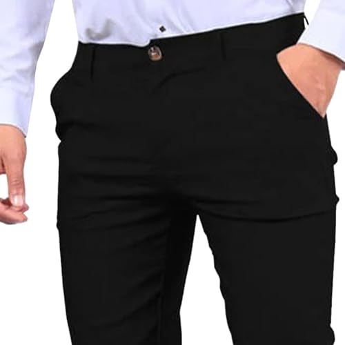Golf Joggers Pants Men Skinny Slim Fit Stretch Cargo Tapered Pants Casual Outdoor Hiking Chinos Sweatpants for Men4