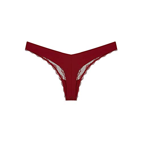 Calcinha Fio Dental Orion, Bonjour Lingerie, Feminino, Vermelho Divino, M