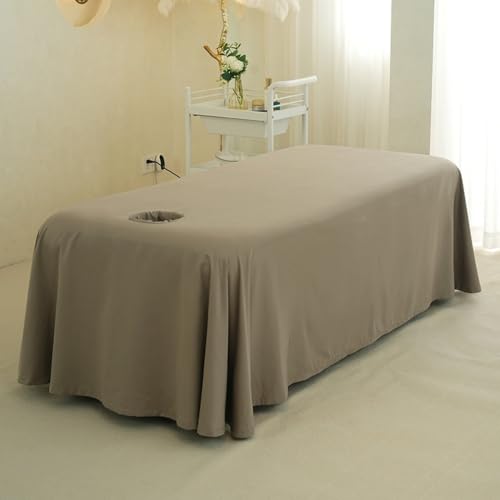 NexPon マッサージベッドカバー グレーブラウン