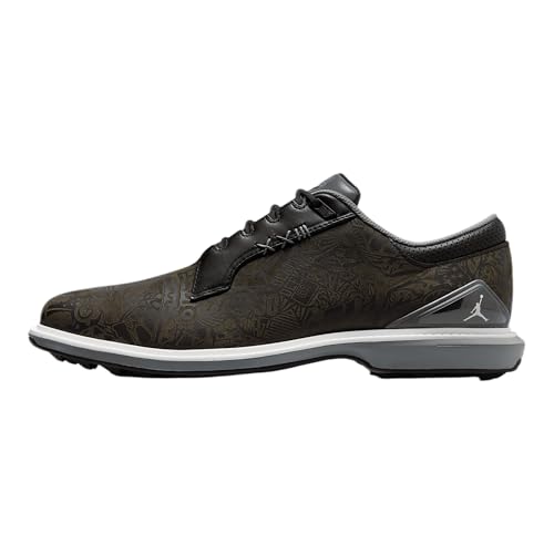 Image of Jordan ADG 5 Golf Shoes (FQ6642-003, Black /Cool Grey /White)
