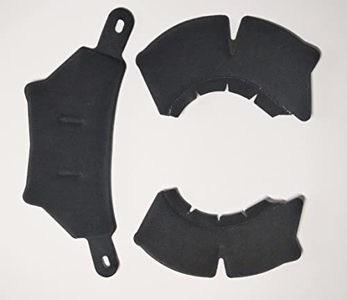 Schuberth C5 / E2 almohadilla central para cabezas largas mejora el confort en moto