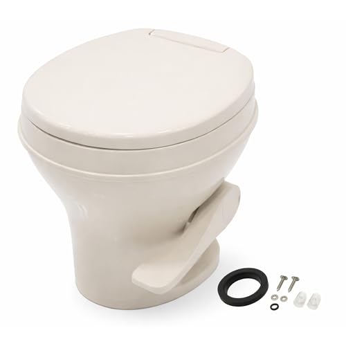 SEAFLO 18.5 in RV toilet with gravity flush