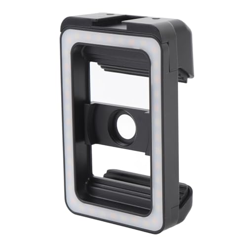 aqxreight Luz de Relleno de Lente de Teléfono Adaptador de Lente de Rosca de 7 Mm y 37 Mm con Luz de Relleno LED para Modos de Tres Niveles y Fotografía de de 95 Mejore su Oferta de Teléfono en