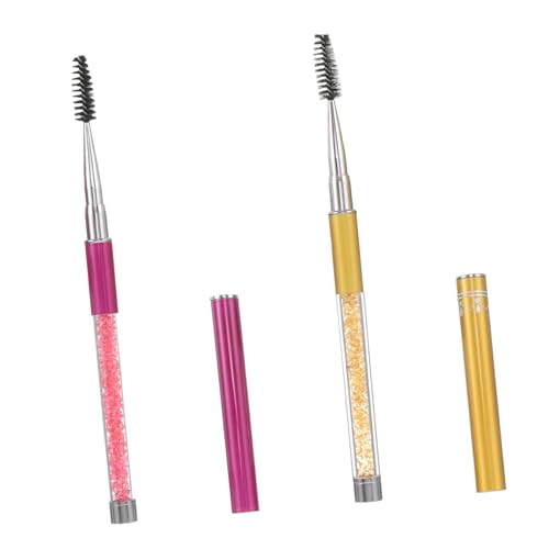 Beatifufu Mascara Brush Applicator Eyelash Curler Spiral Brush for Lashes Eyebrow Spoolie Tools