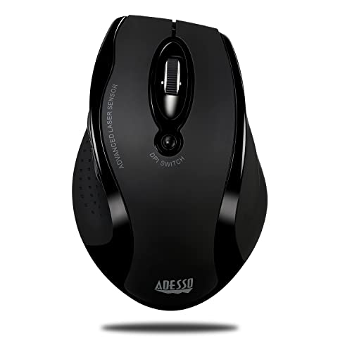 Ratón inalámbrico Adesso iMouse M20 óptico y ergonómico para trabajar con total precisión
