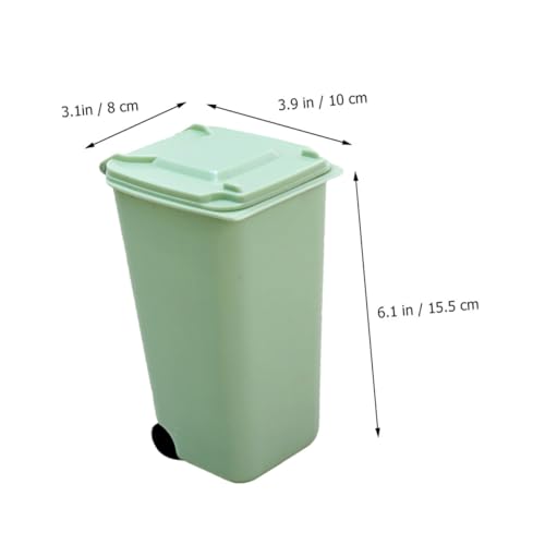 DOITOOL 3 piezas mini caneca de basura de mesa liviana miniatura 2