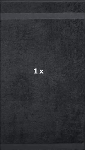 Wholesale Trade Dealz Extra Large Bath Sheet 100 x 200 cm Super Jumbo Big Bath Sheets Towels Beach Body Wrap XL Bath Towels 600-GSM (Charcoal Grey) - Image 3