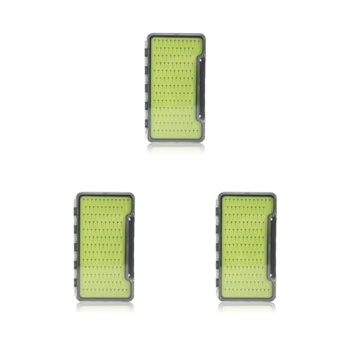 Materiale raffinato: la scatola da pesca a mosca è progettata e realizzata con ABS e silicone solidi e durevoli, che possono essere utilizzati per un lungo periodo di tempo.