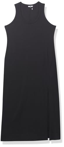 DKNY Women's Plus Tanki Maxi Dress, Black, 2X