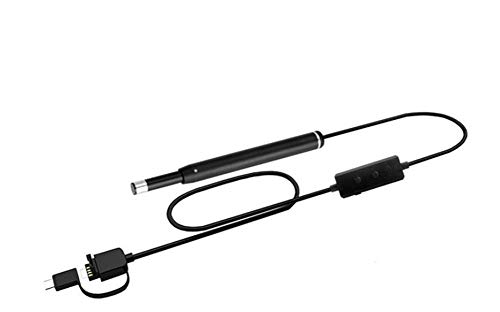 Mini Otoscope, WiFi Ear Endoscope Camera Inspection Camera No Need to Connect to WiFi Box 720P HD Ear Scope Earwax Remover Tool for iPhone/iPad,