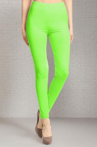 Image of Leggings Depot Women's High Waist Leggings Soft 1 inch Waistband Solid Pants - Regular, Plus, 1X3X, 3X5X