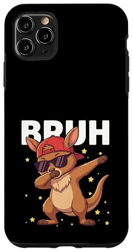 BRUH �ʔ��� Dabbing �J���K���[�L�b�Y �j�̎q �����D�� �X�}�z�P�[�X iPhone 11 Pro Max �p