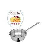 KASANOVA Mini Cacerola 14 cm Acero Inoxidable Mito Silver Cooking