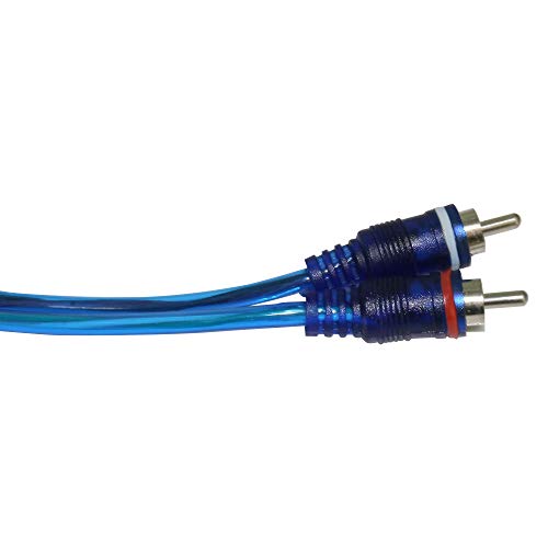 image for GLE2016 1 Female to 2 Male RCA Y-Shape Splitter Cable Adapter for Car 