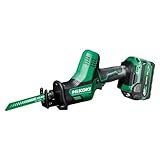 HiKOKI(ハイコーキ) 18V 充電式 セーバーソー レシプロソー CR18DA バッテリー1個・充電器・ケース付き CR18DA(XPZ)【木材・金属切断 DIY 枝打ち 粗大ゴミ解体】