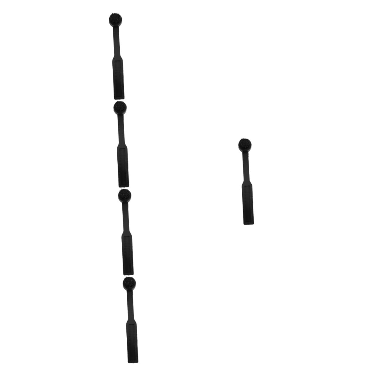 BESTonZON 5 Pz Spazzola Per La Pulizia Del Giradischi Strumento Per La Pulizia Dei in Vinile Pulitore Per Puntine Di in Vinile Spazzola Per in Vinile Detersivo Nylon