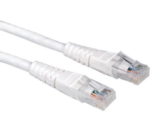 Value UTP Patch Cord, Cat.6, White 1 m Color Blanco - Cable de Red (Cat.6, White 1 m, Color Blanco, UTP, 100 ?, 1 mm)