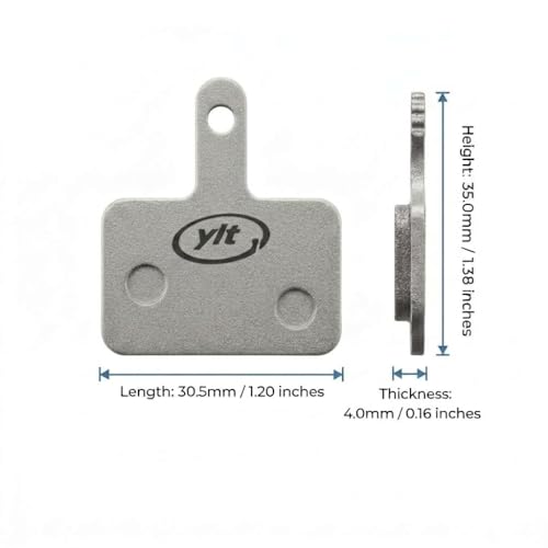 ylt.c Bike Disc Brake Pads for Shimano B01S B03S B05S, Deore Alivio Acera Tourney MT200 MT400 MT500 BR-M315 M365 M395 M446 M4050, Tektro E10.11 A10.11, TRP Spyre SLC Spyke HY/RD Brake Pads by ylt.c - Image 3