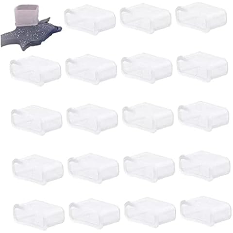Haowul 20 Pieces Whistle Covers Whistle Mouth Cover Whistle Mouth Grip Protector Cushion Whistle Mouth Grip Guard Protector Accessories for Referee Outdoor Cover