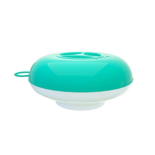 POOLWHALE Pool & Spa Floating Chlorine & Bromine 1" Tablet Chemical Dispenser, 5" Diameter, Collapsible Floater - Thumbnail 3