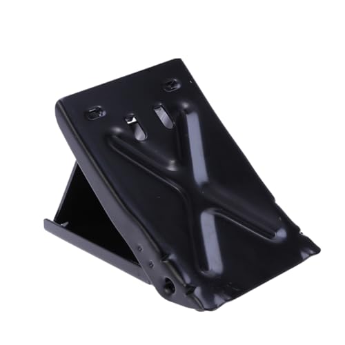 2 pezzi Cunei per Ruote Auto e Camion Metallo Nero Fermaruota Triangolari Antiscivolo Resistenti per Controllo Sicuro e Stabilità Veicoli Pesanti