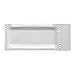 Produktbild Gastro-Bedarf-Gutheil 250 Wurstpappen - Pappteller eckig 8x18+3cm m Abriss