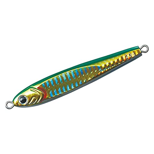 Leurre DAIWA Saltiga TG Bait 100g PH Green Gold pour pêche verticale