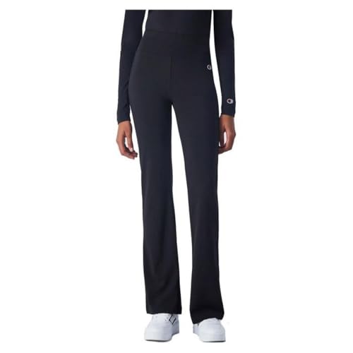 Champion Panta Jazz Évasé pour femme en coton léger noir modèle casual 117559