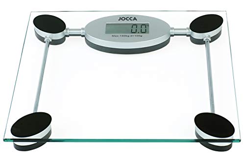Jocca 7139 - Bascula de baño digital, color transparente Jocca 7139 - Bascula de baño digital, color transparente